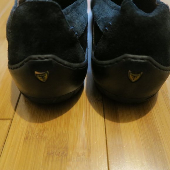 Michael Toschi Mach 8284 Mens Size 13 Driving Loafers Carbonlite CIS Black Suede - Picture 4 of 9